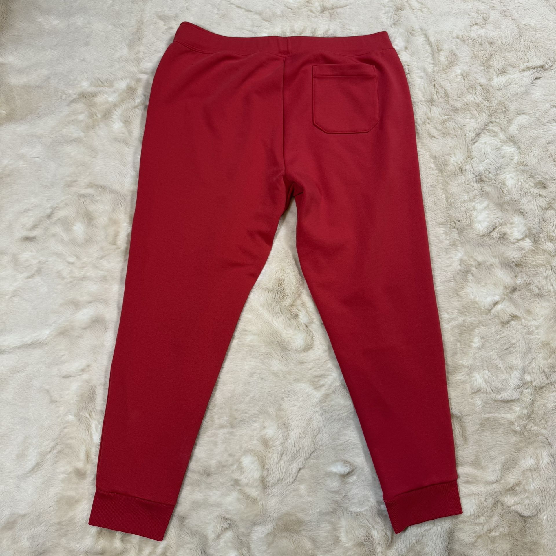 POLO RALPH LAUREN CLASSIC TECH SWEATPANTS RED MENS XL - photo 2