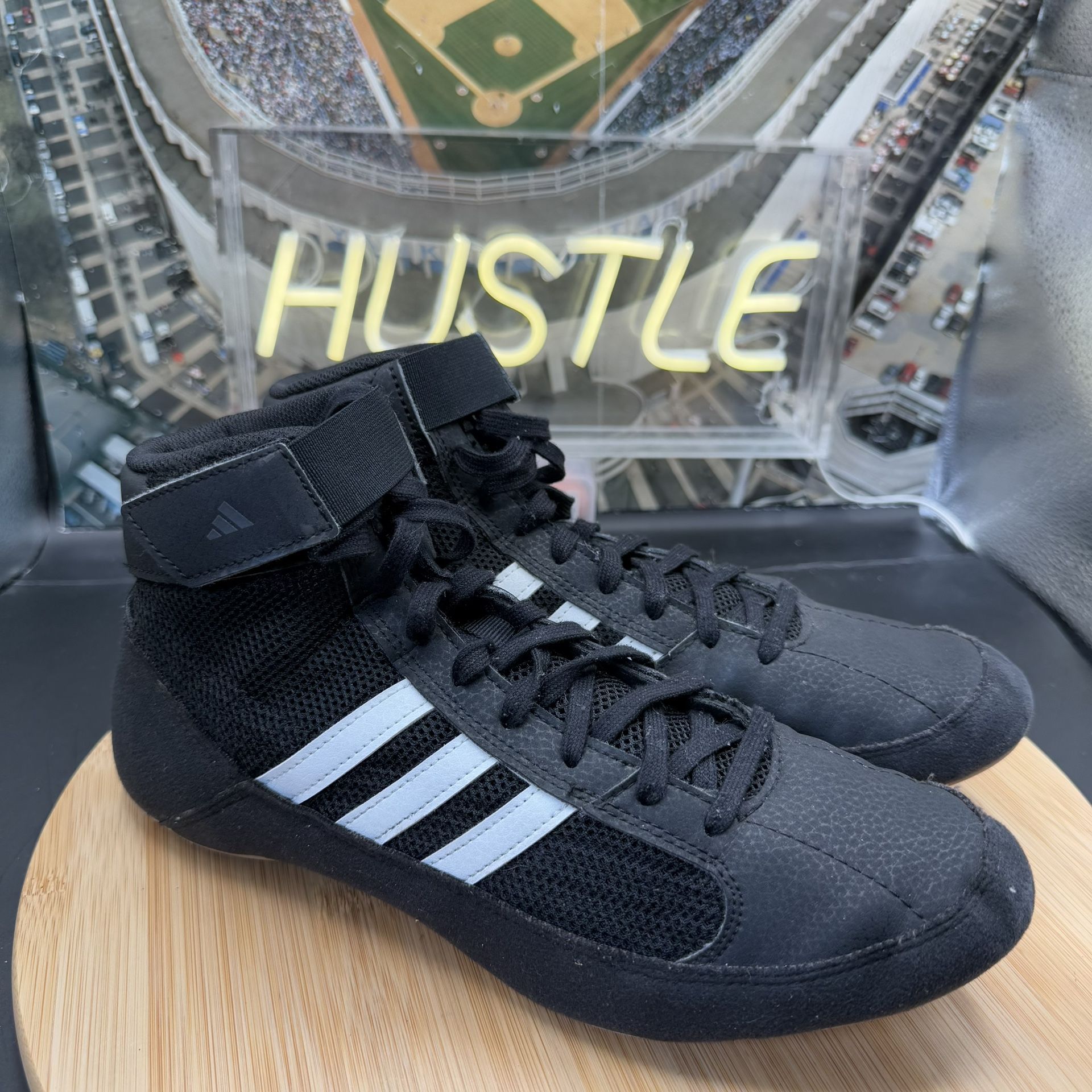 Adidas HVC 2 Wrestling Boxing Shoes Mens sz 8.5 - photo 2