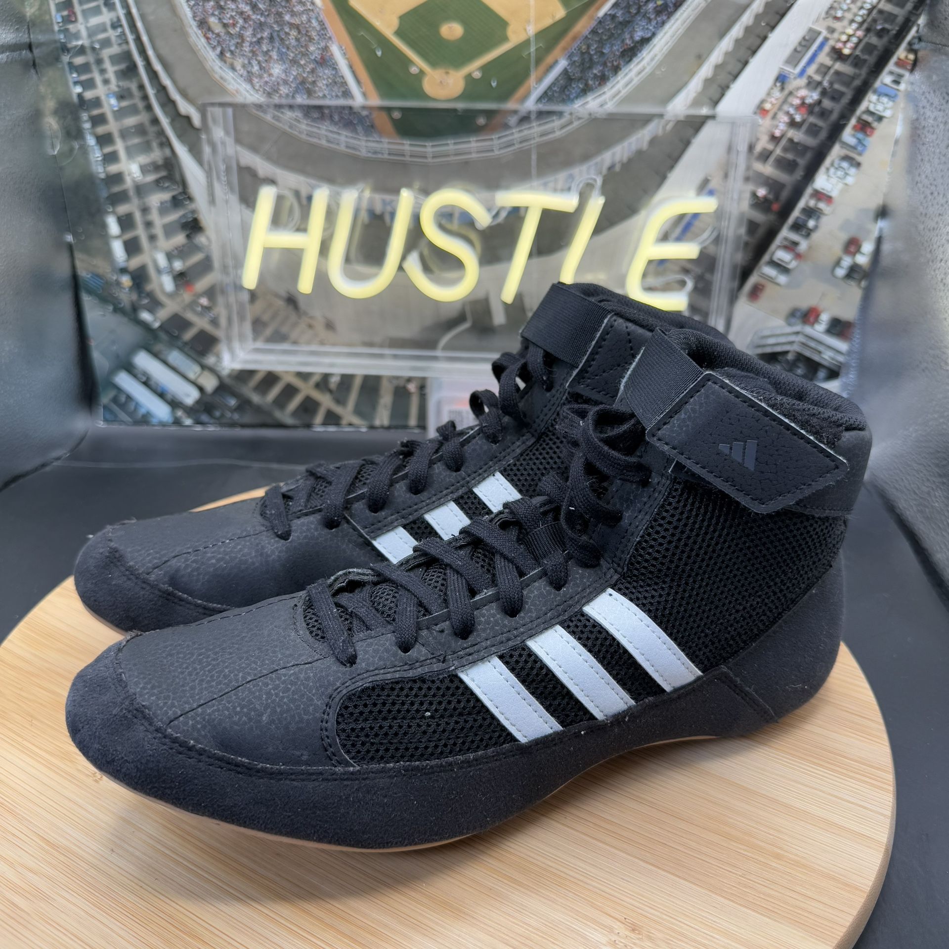 Adidas HVC 2 Wrestling Boxing Shoes Mens sz 8.5 - photo 3