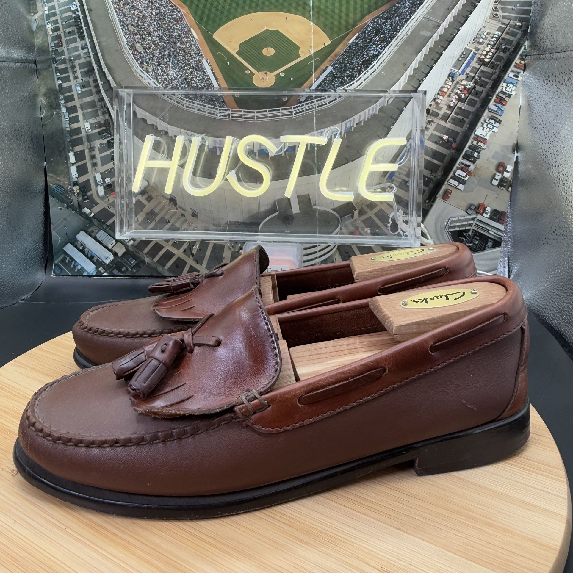 G.H. Bass Weejuns Jaclyn Brown Tassle Loafers Women’s 8.5 - photo 3