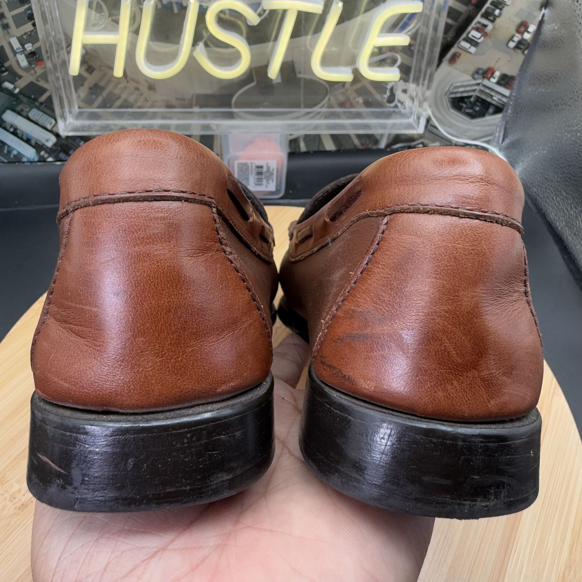 G.H. Bass Weejuns Jaclyn Brown Tassle Loafers Women’s 8.5 - photo 5