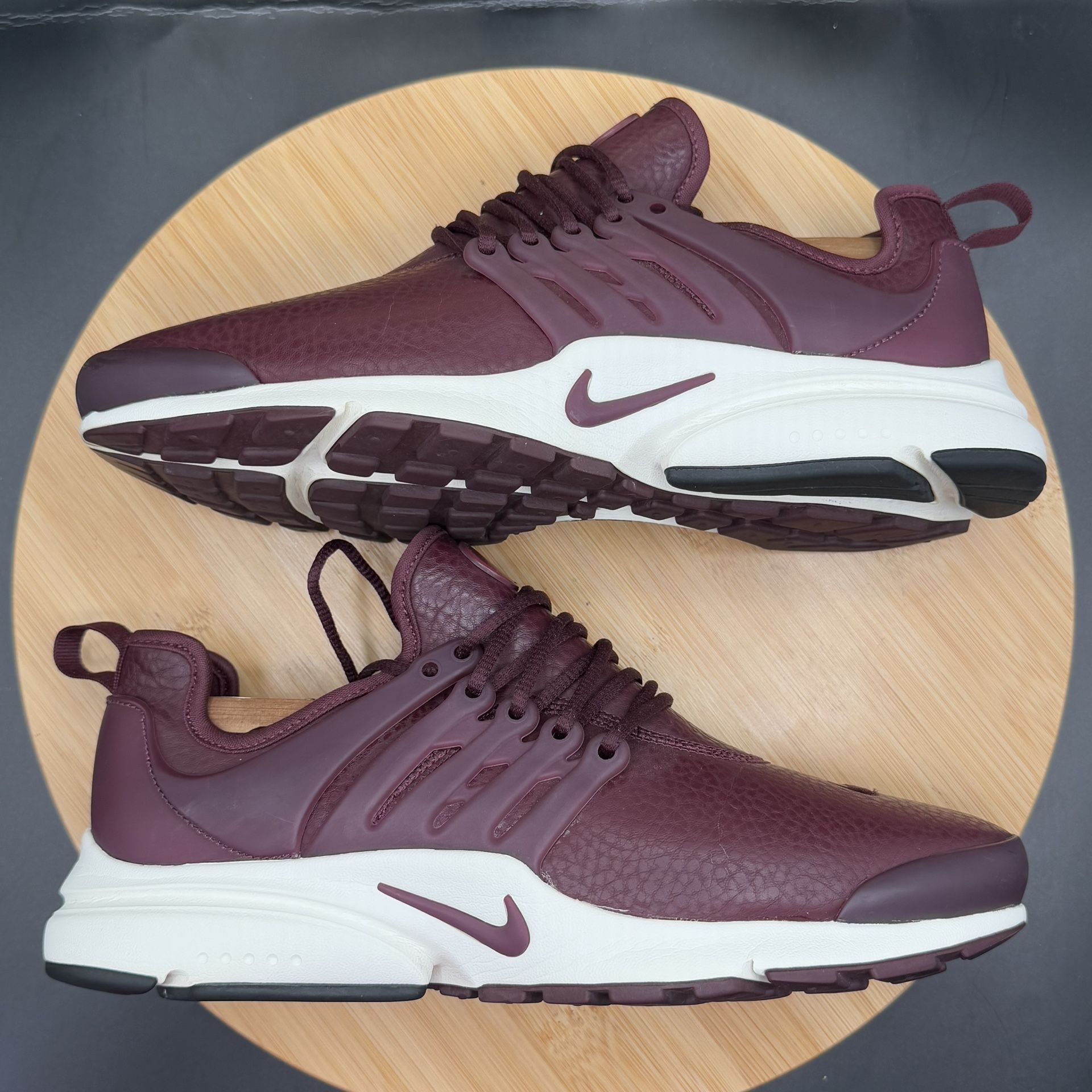 Nike Air Presto Premium Night Maroon (2016) Women’s Sz 9 - photo 4