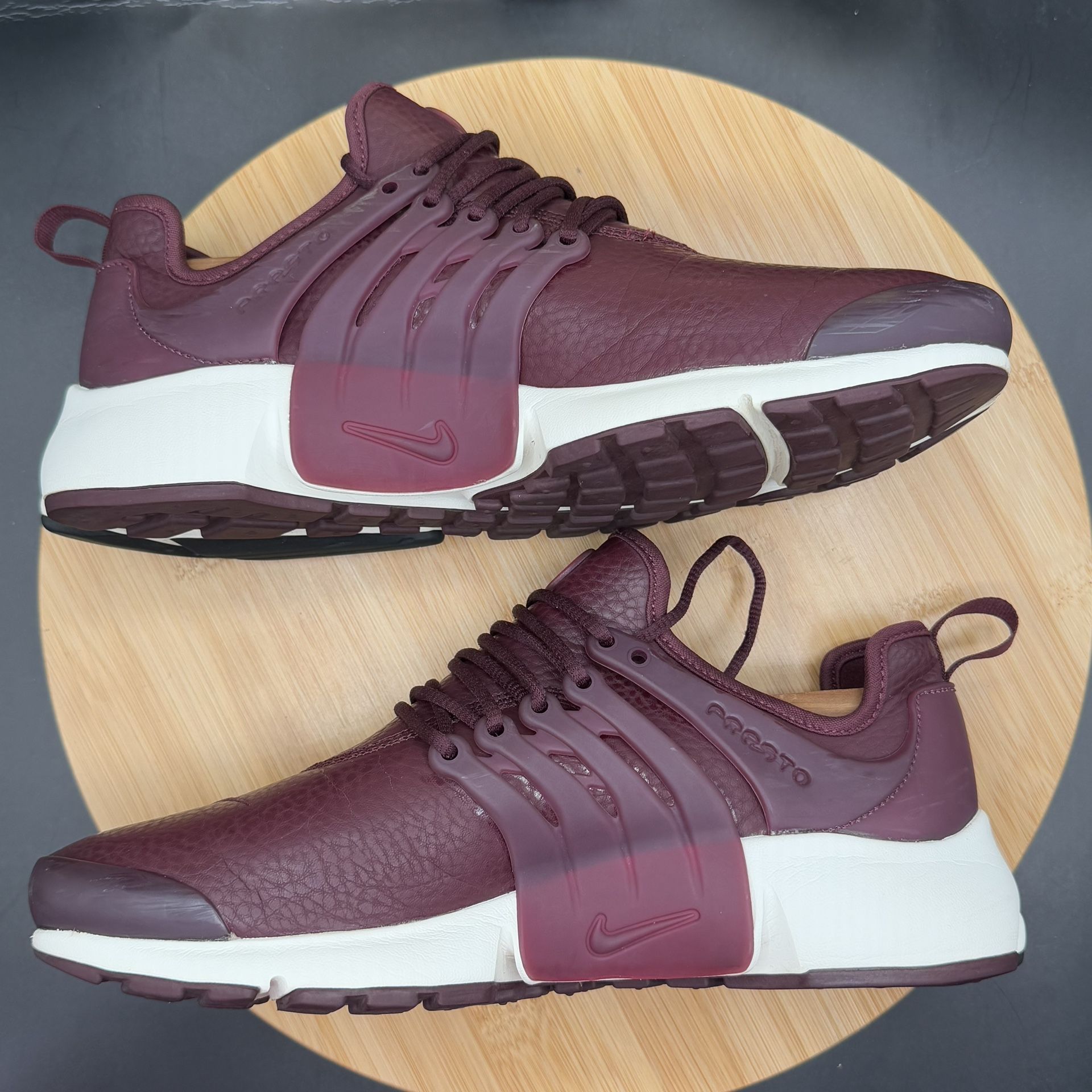 Nike Air Presto Premium Night Maroon (2016) Women’s Sz 9 - photo 5