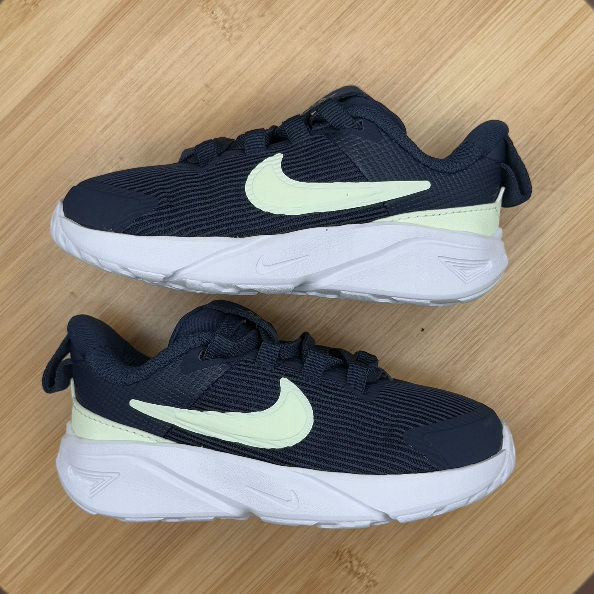 Nike Star Runner 4 Midnight Navy Volt Tint' TD Sz 8C (DX7616 409 - photo 4