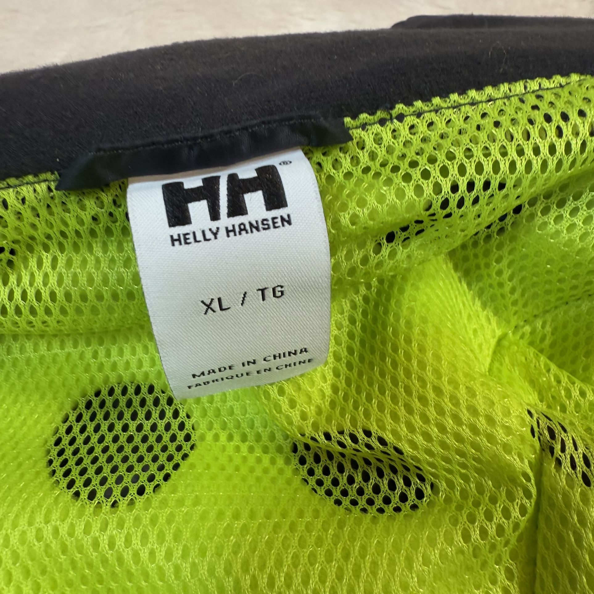 HELLY HANSEN H2 Flow Polartec Outdoor Jacket Black / Lime Mens S - photo 4