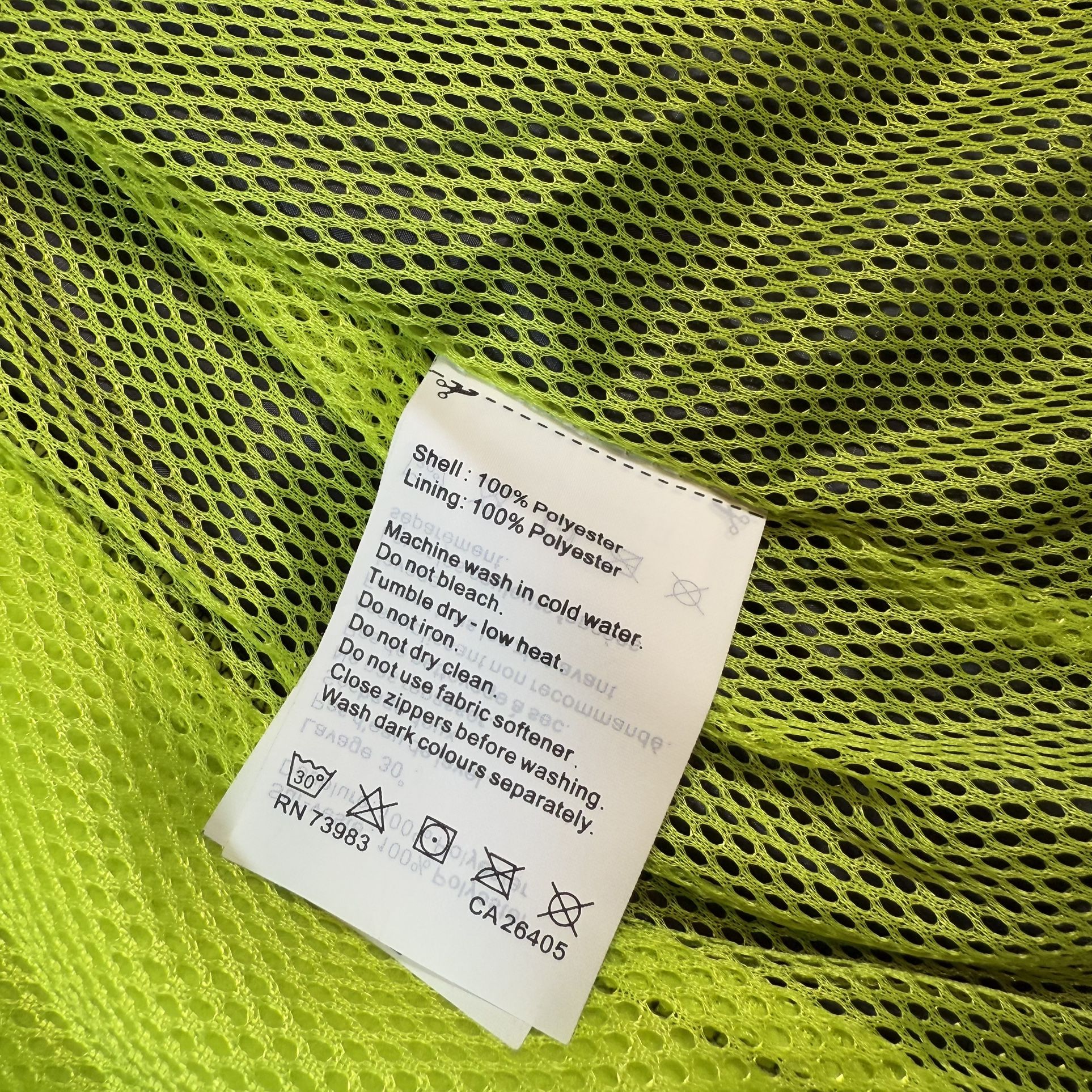 HELLY HANSEN H2 Flow Polartec Outdoor Jacket Black / Lime Mens S - photo 5