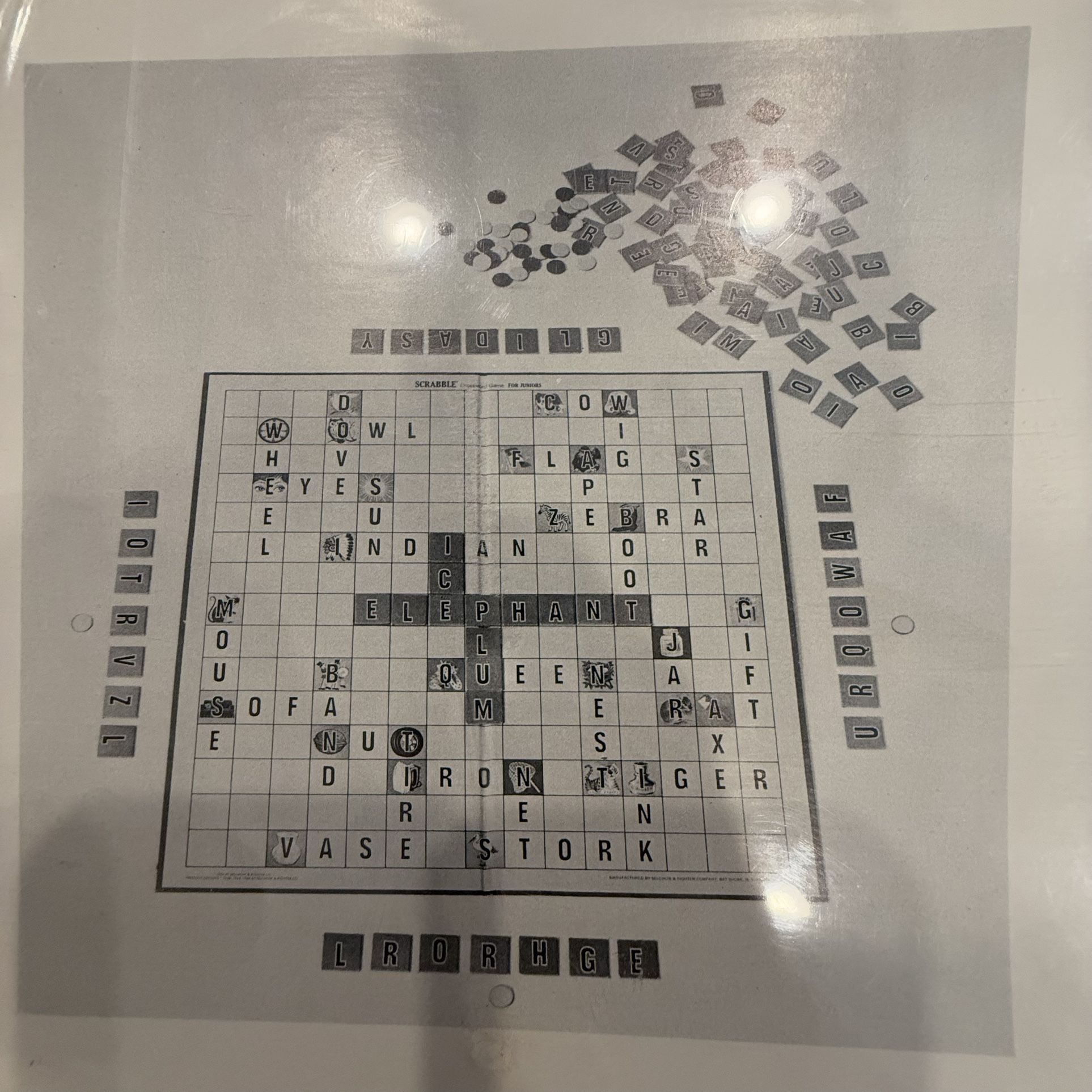 Vintage 1975 Scrabble Crossword Game for Juniors - photo 4