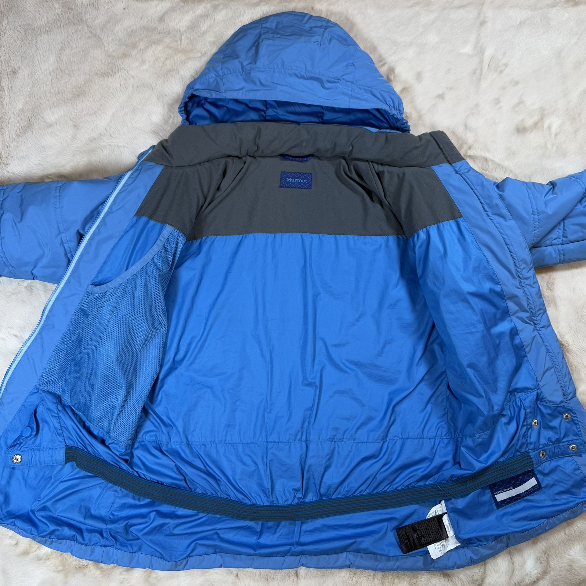 Marmot Kids' Val D'Sere Insulated Jacket Blue Size XL - photo 3