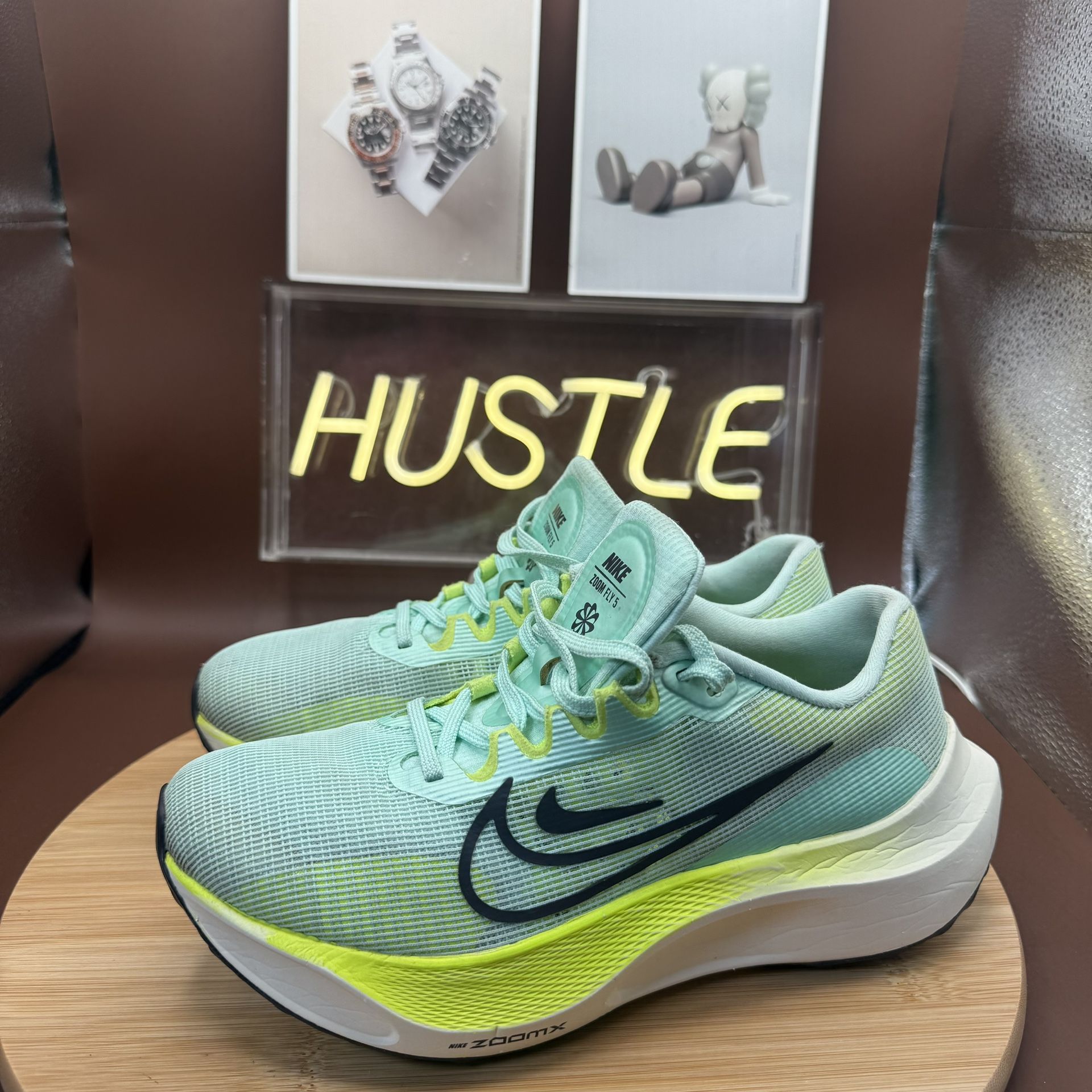 Nike Zoom Fly 5 'Ghost Green' Women’s Running Shoes Sz 7 - photo 3
