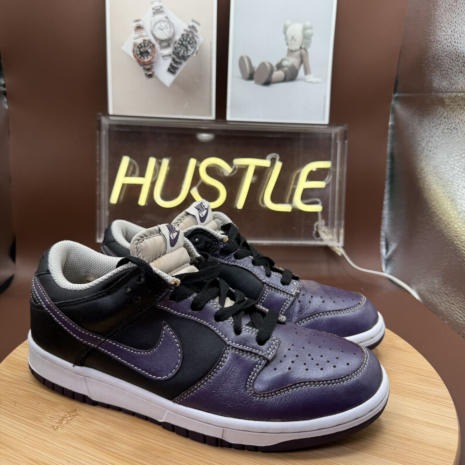 Nike Wmns Dunk Low “Purple Black” (2009) Sz 7.5 - photo 2