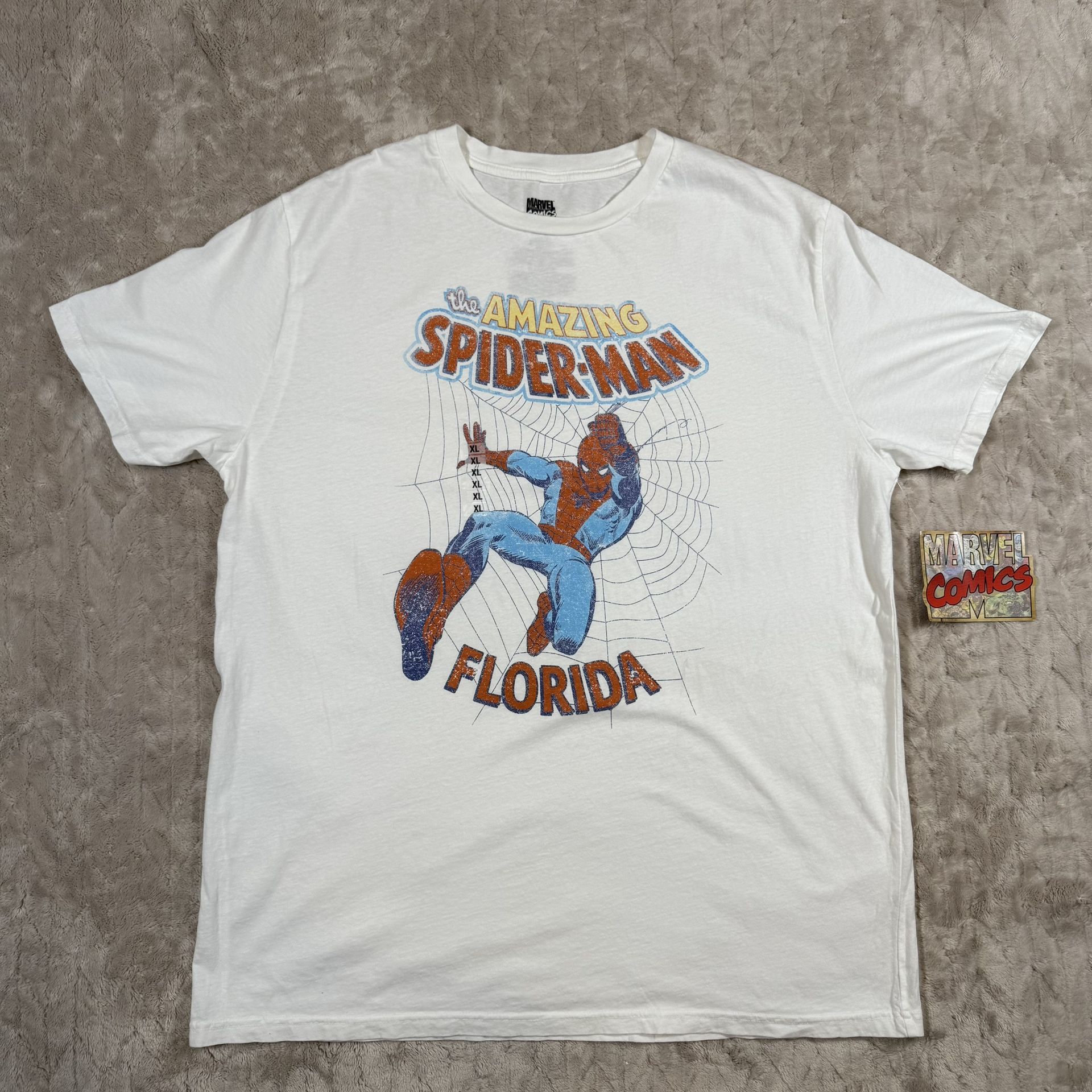 Marvel Comics Amazing Spider Man Florida Men’s T-shirt Sz XL - photo 2