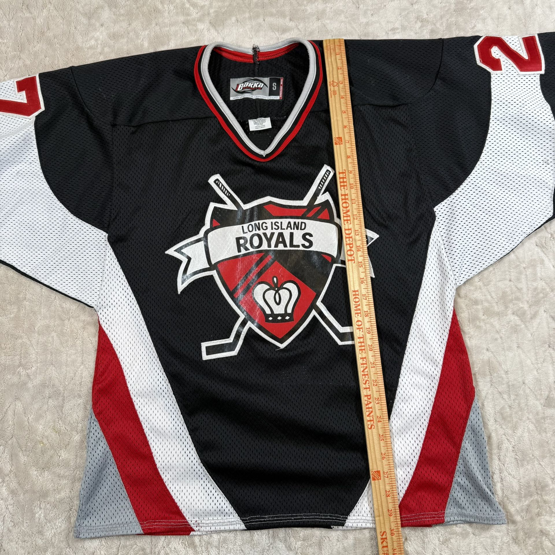 Long Island Royals Hockey Jersey #27 Men’s Size Small - photo 5