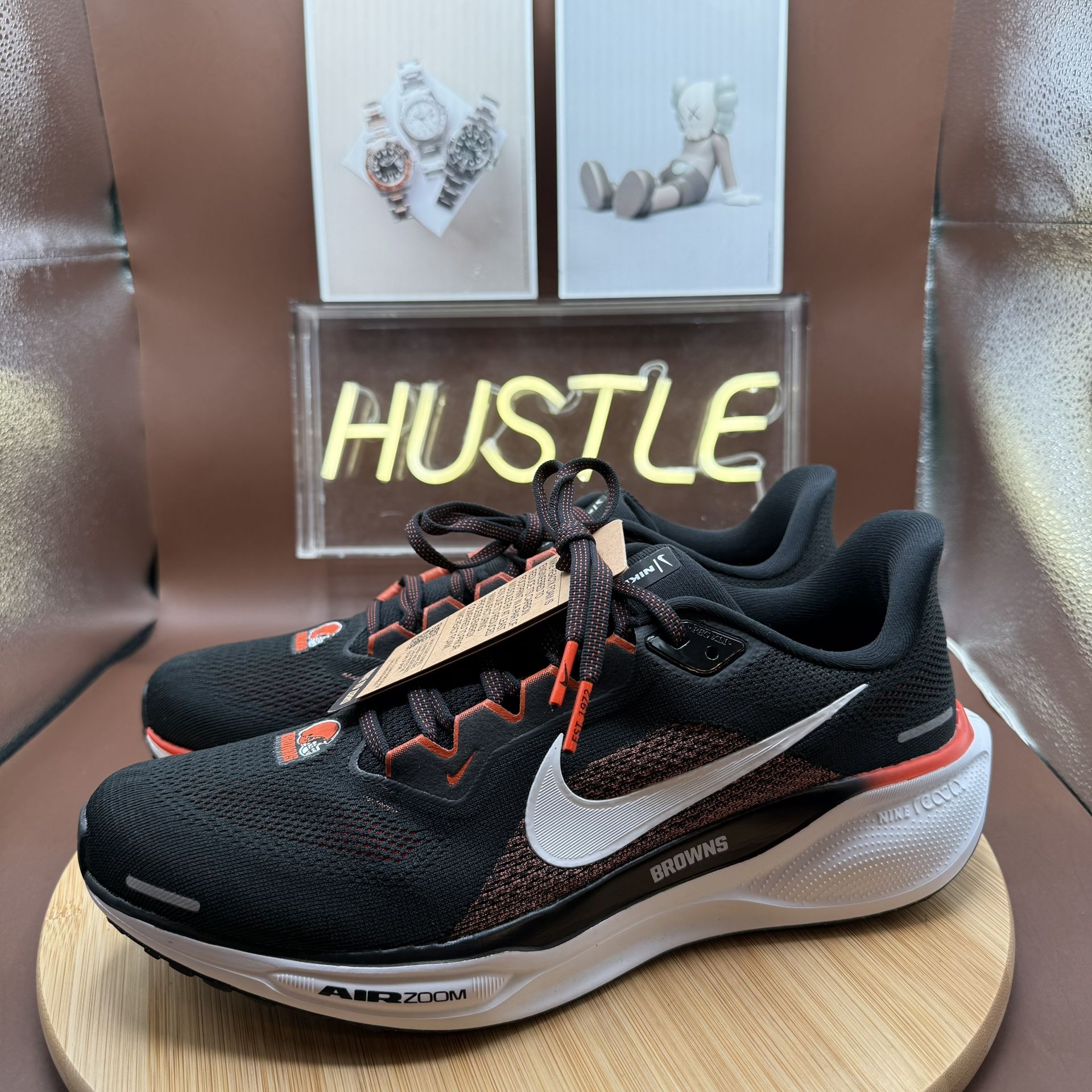 Nike Air Zoom Pegasus 41 Cleveland Browns Sz 10 - photo 3