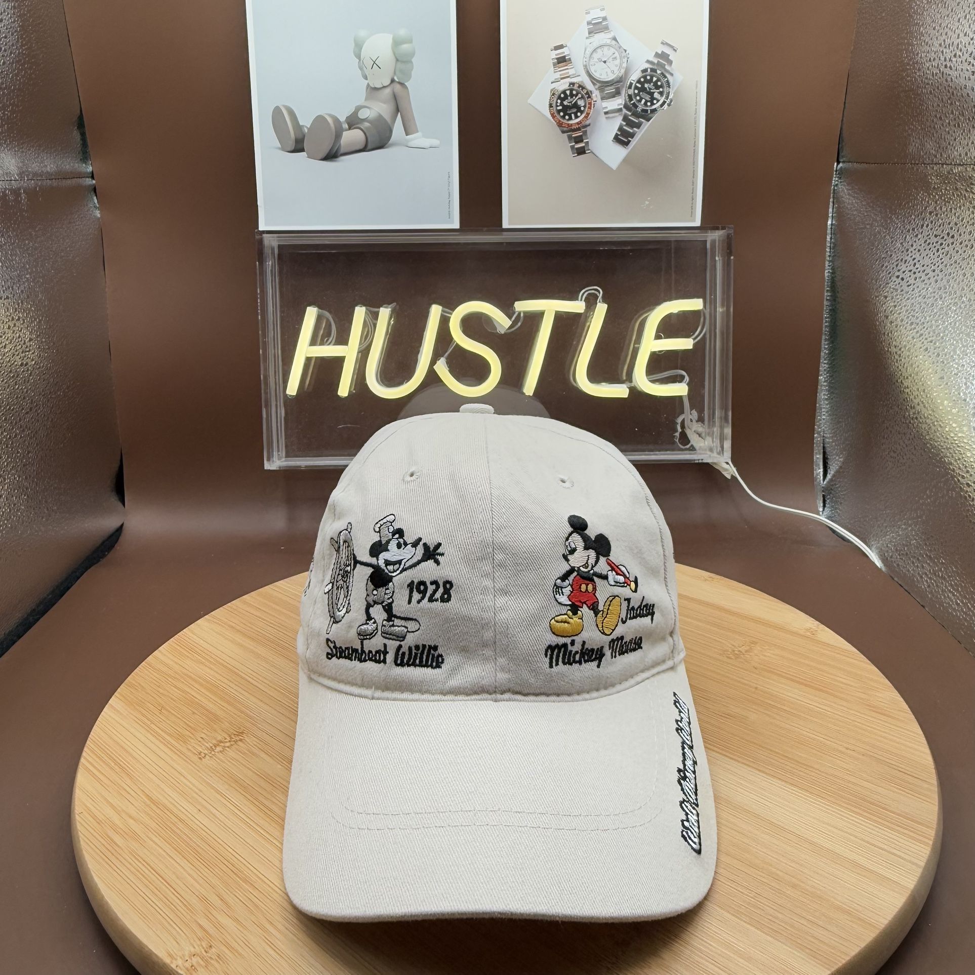 Disney Parks Mickey Mouse History Adjustable Hat