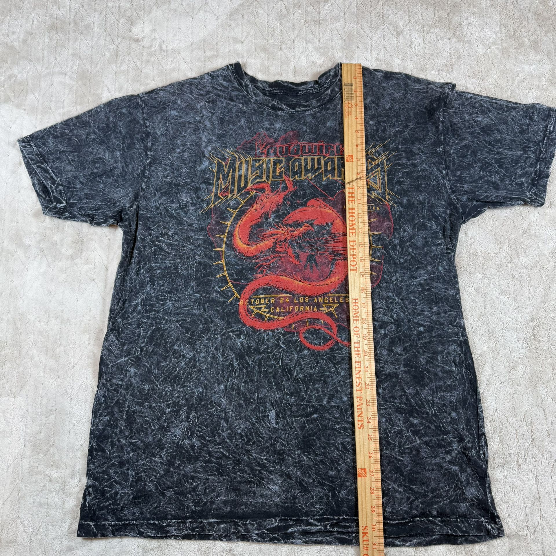 Affliction Loudwire Music live fast Skull & Crosses 2XL T-Shirt - photo 3