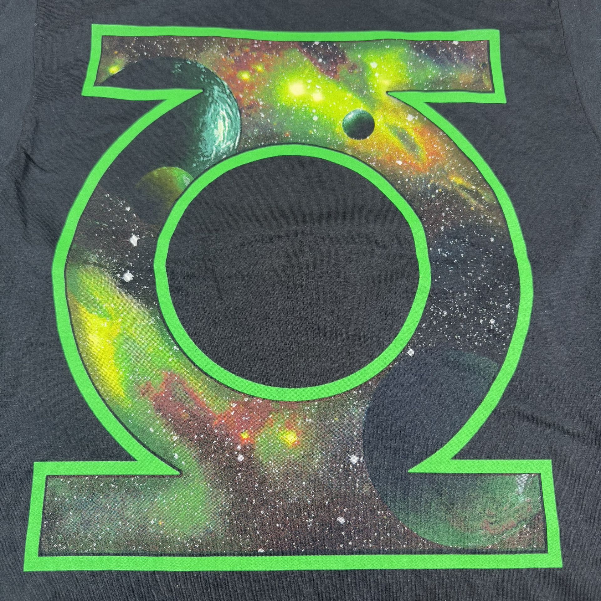Green Lantern Symbol Space Within Men's T-Shirt, Medium - photo 3