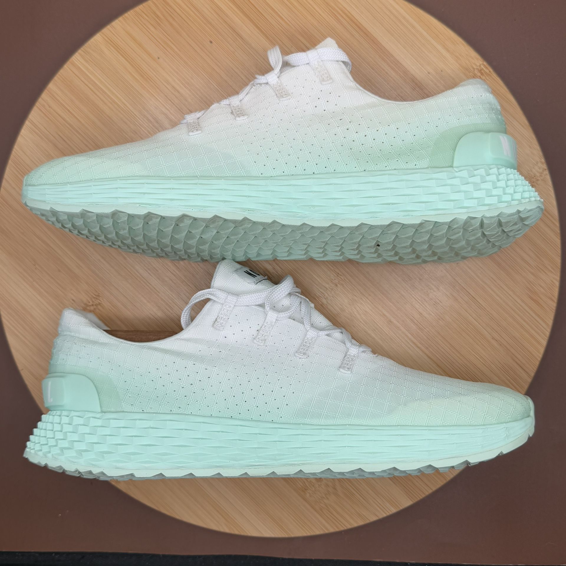 NOBULL Unisex Ripstop Runners White Teal Ombre Mens 6.5/ Womens - photo 4