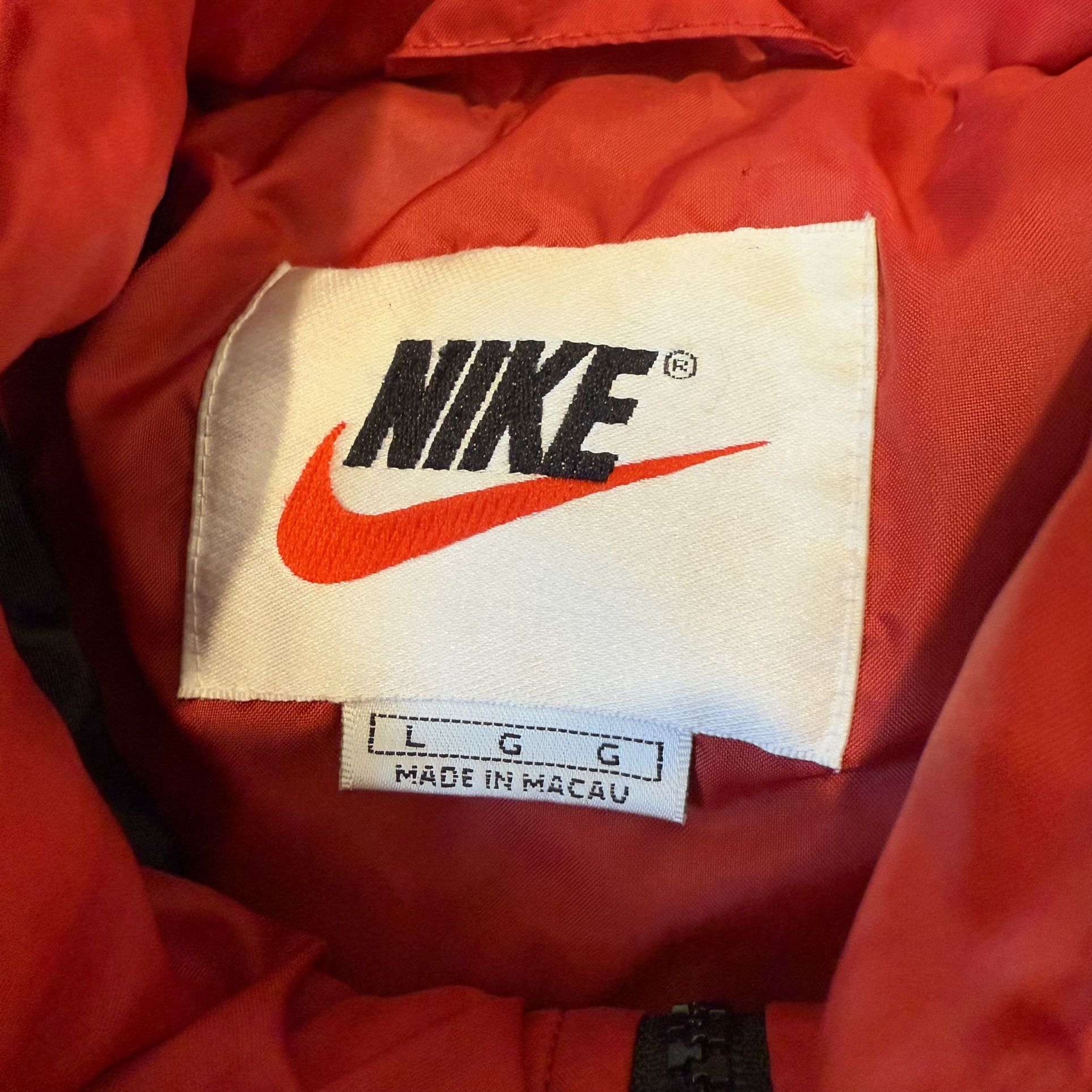 Vintage 90s Nike Puffer Winter Jacket Sz Large - photo 4