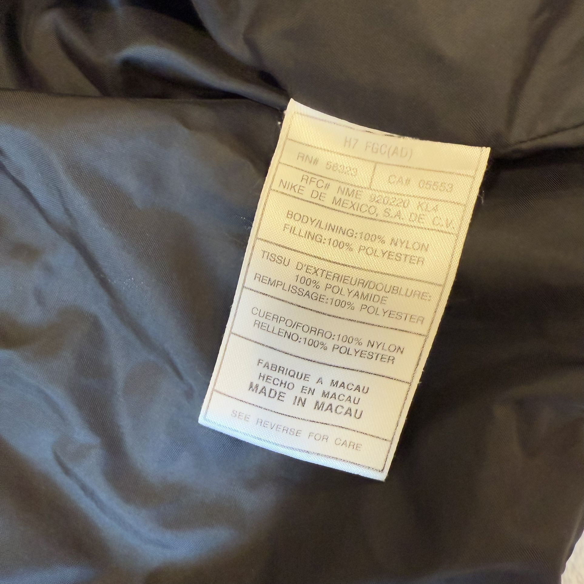 Vintage 90s Nike Puffer Winter Jacket Sz Large - photo 5