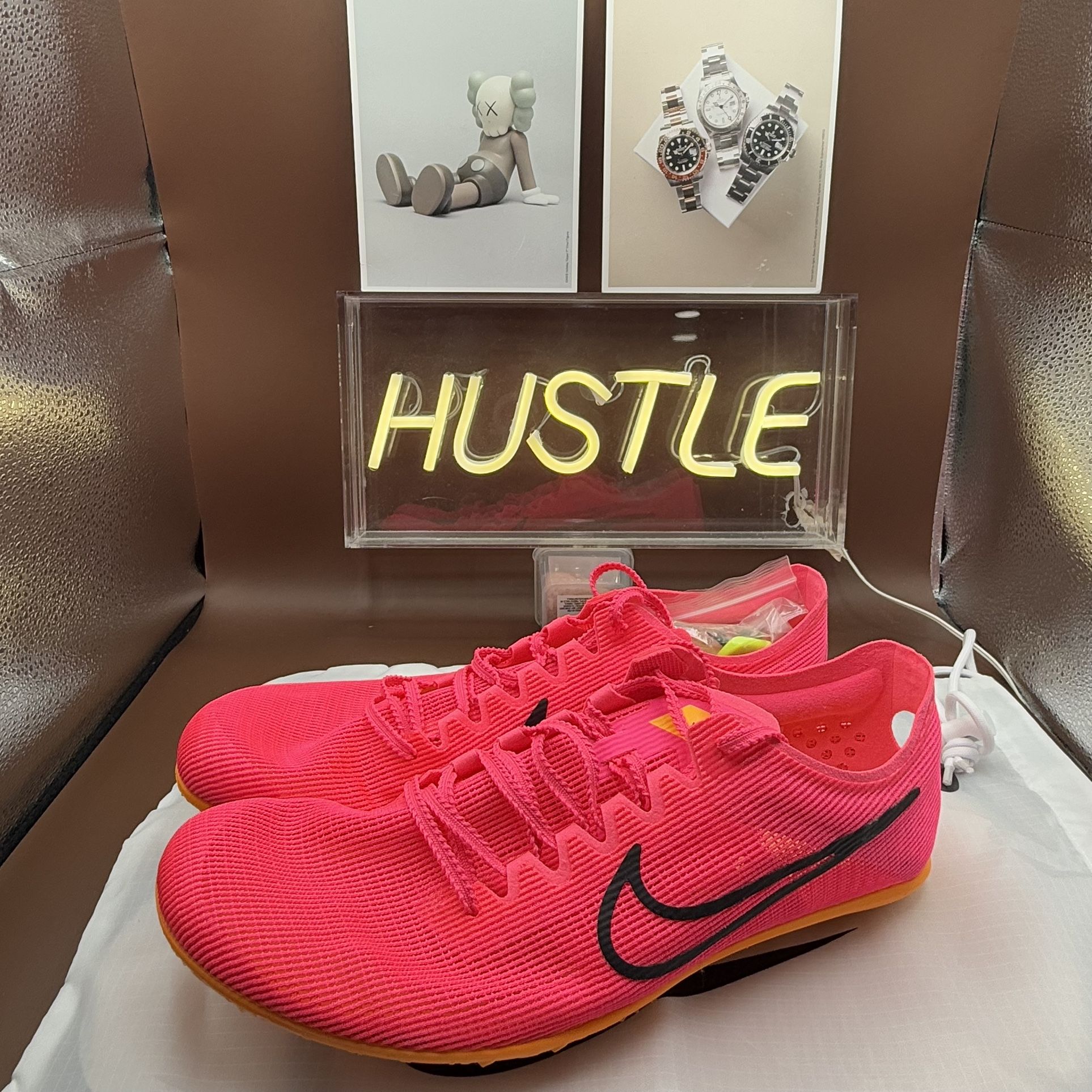 Nike Zoom Mamba V6 Hyper Pnk Track Spikes Sz 10.5 - photo 3