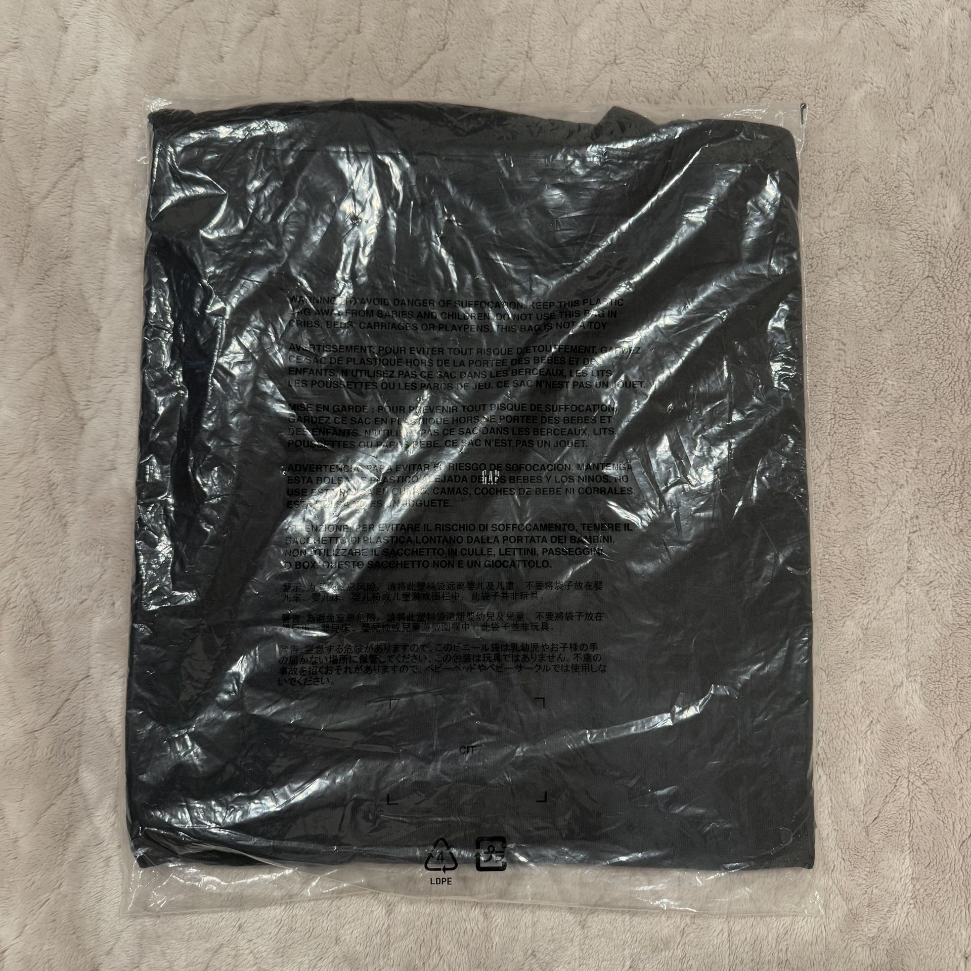 Yeezy Gap Logo Longsleeve Tee Engineered By Balenciaga Sz XL - photo 2