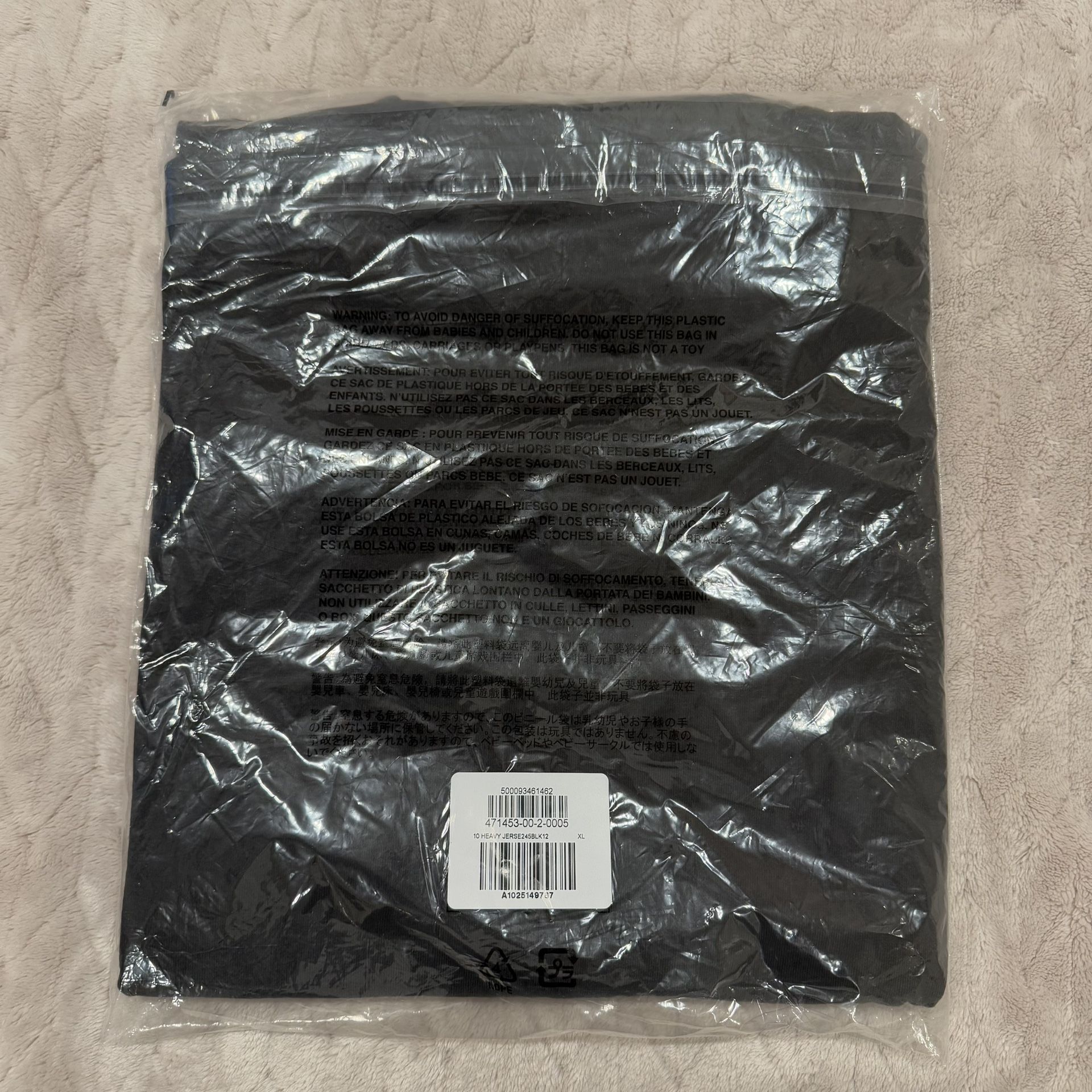 Yeezy Gap Logo Longsleeve Tee Engineered By Balenciaga Sz XL - photo 3