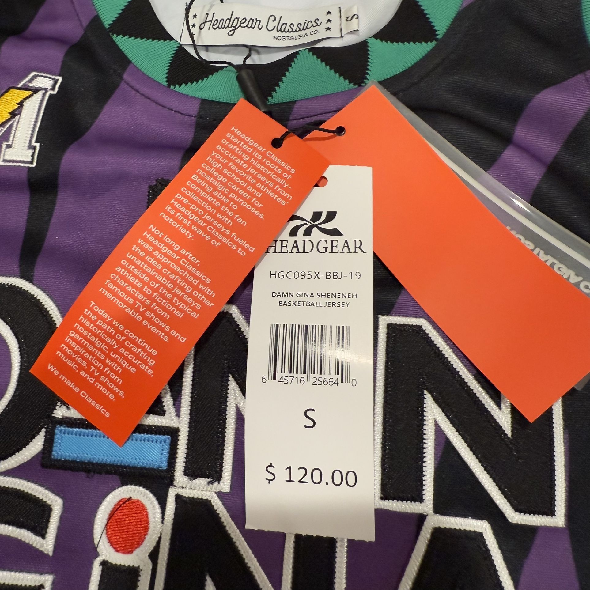 Headgear Classics Martin TV Show DAMN GINA BASKETBALL JERSEY Men - photo 5