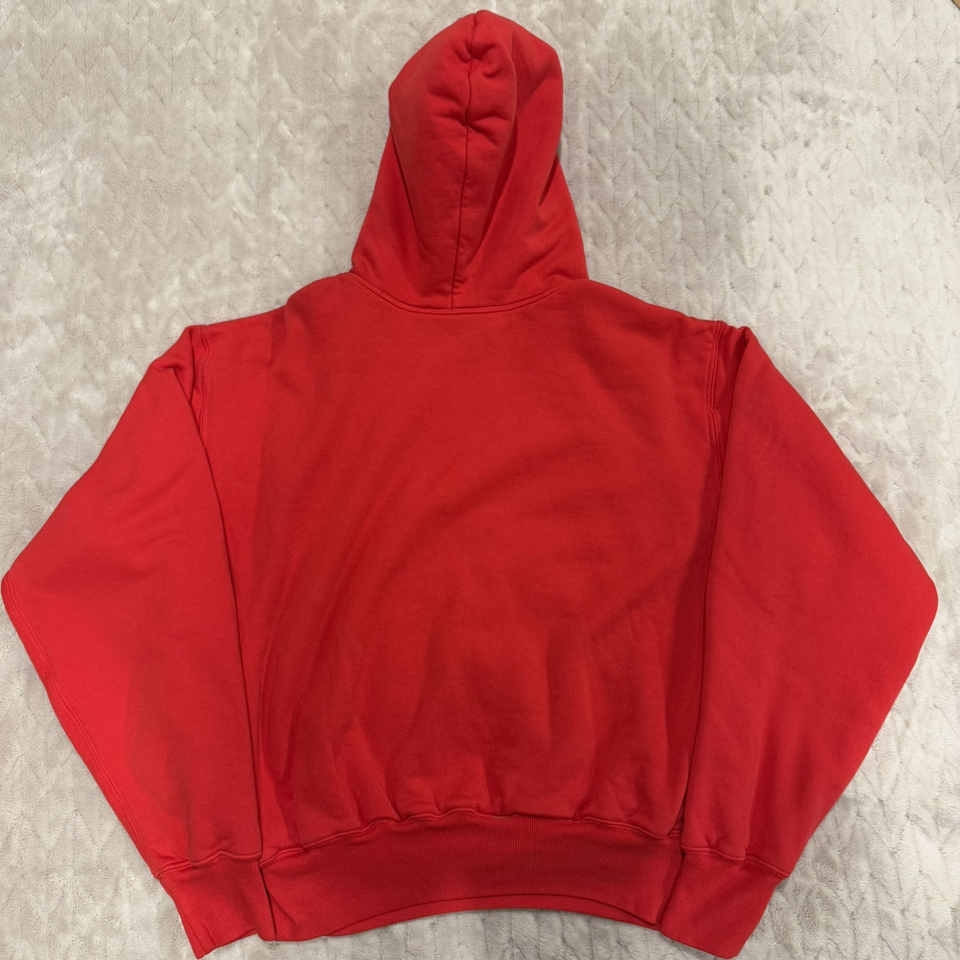 Yeezy Gap Double Layered Hoodie Red Sz Small - photo 2