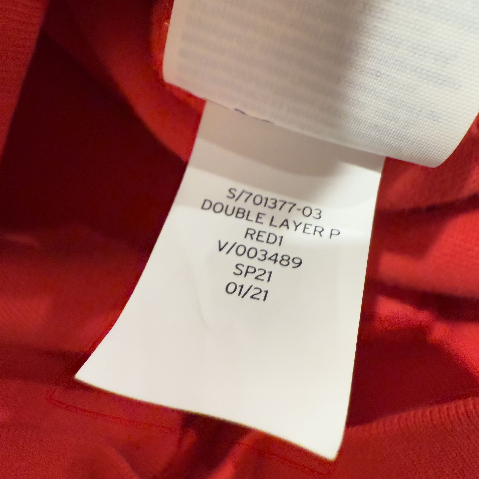 Yeezy Gap Double Layered Hoodie Red Sz Small - photo 5