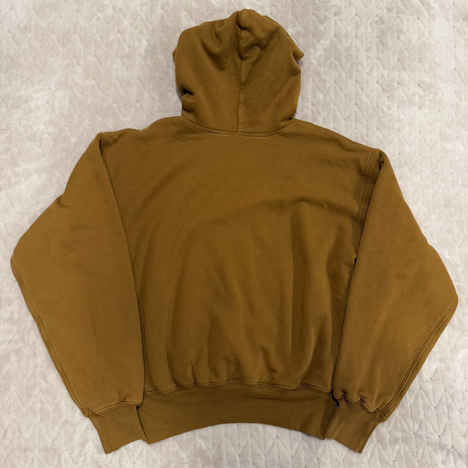 Yeezy Gap Double Layered Hoodie Light Brown Sz Small - photo 2