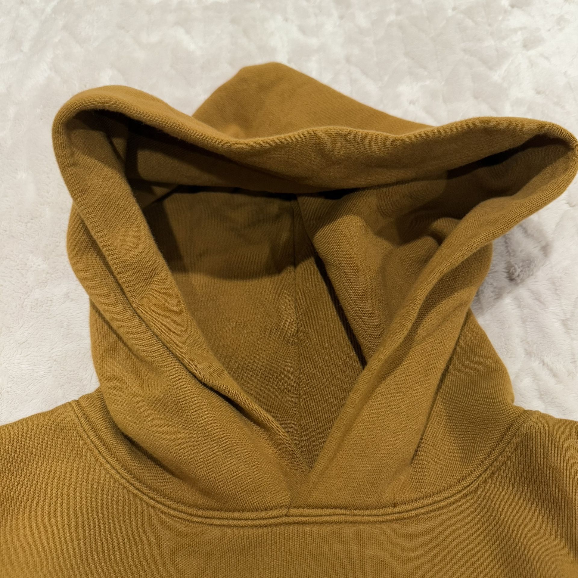 Yeezy Gap Double Layered Hoodie Light Brown Sz Small - photo 3