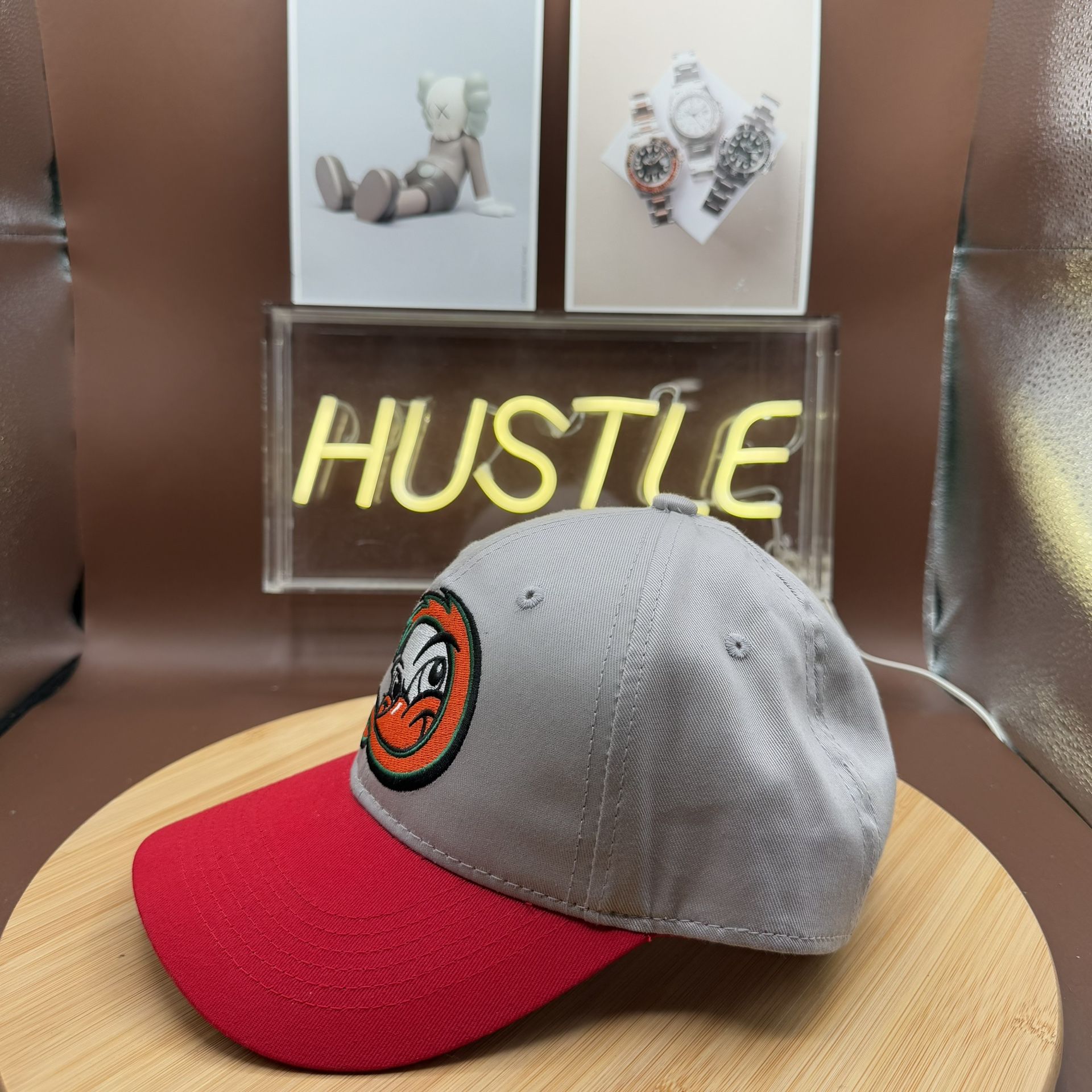 Long Island Ducks Red/Grey Snapback - photo 2