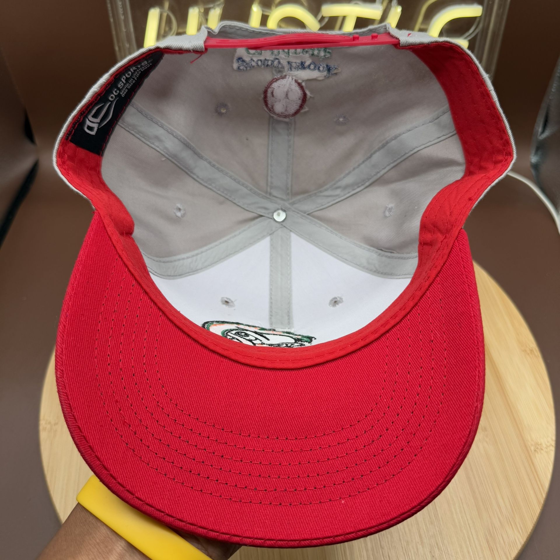 Long Island Ducks Red/Grey Snapback - photo 5