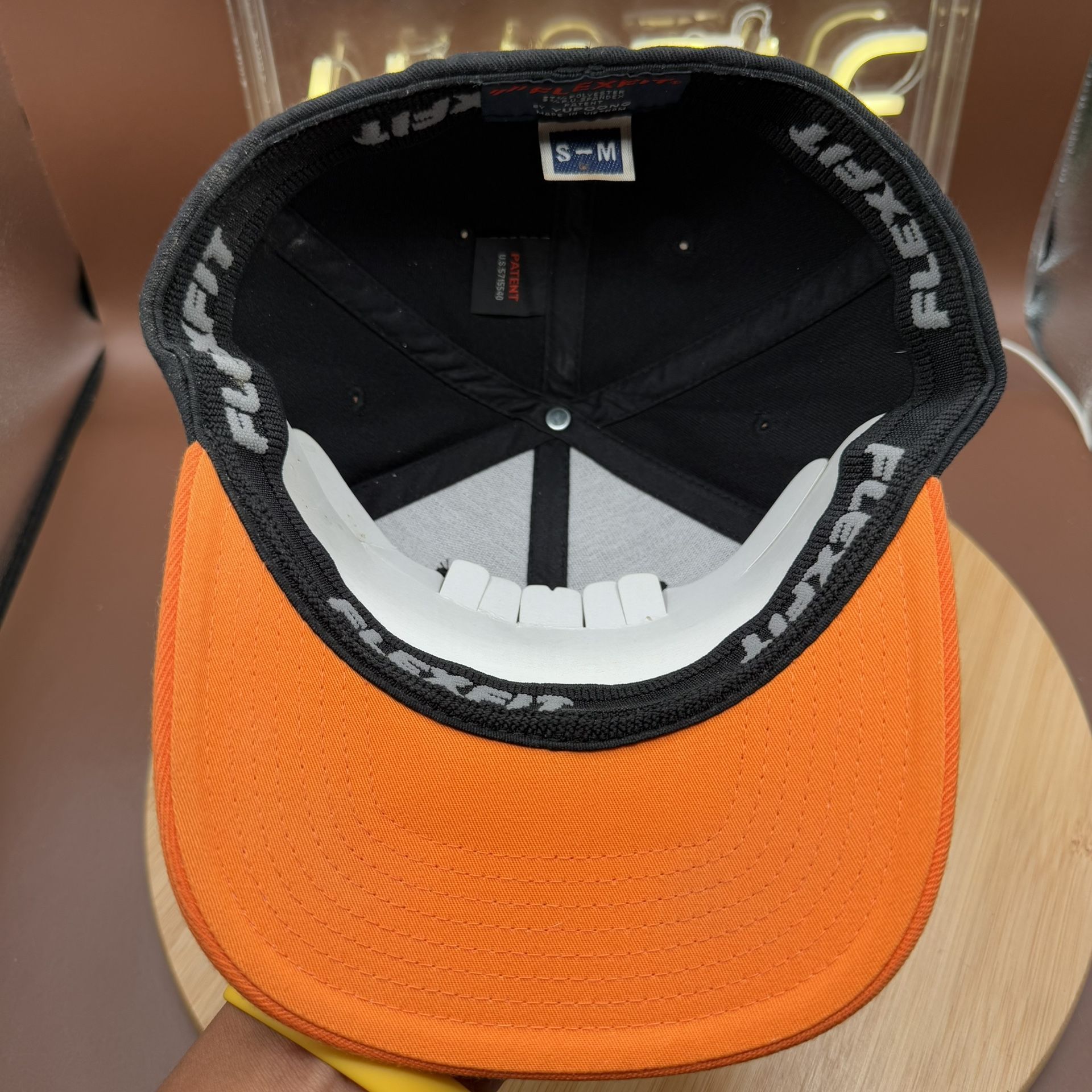 LONG ISLAND DUCKS MINOR LEAGUE FLEXFIT BASEBALL HAT SIZE S-M QUA - photo 3