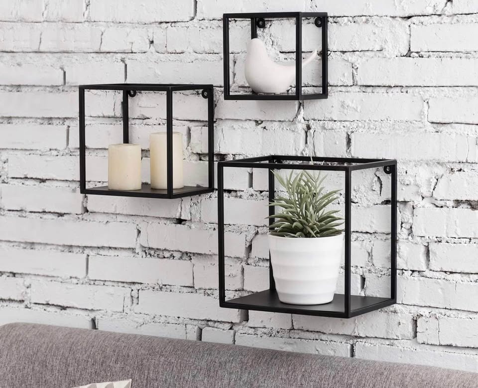 Geometric Metal Bookshelf (5-Shelf) - photo 2