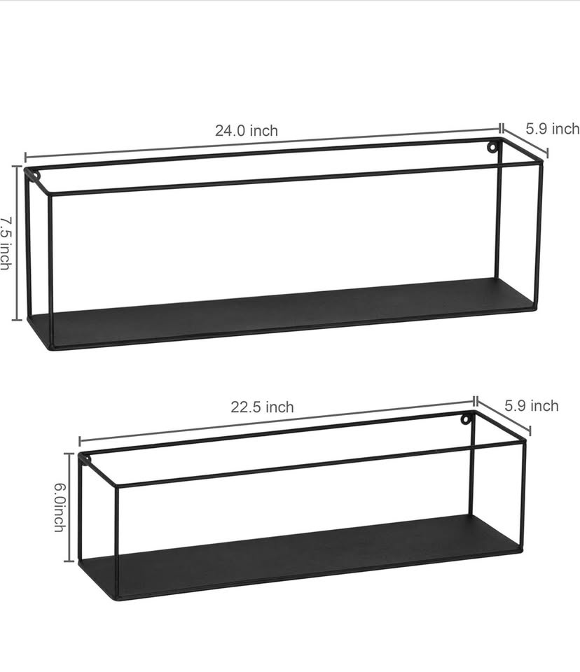 Geometric Metal Bookshelf (5-Shelf) - photo 4