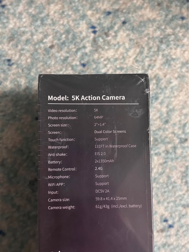 5k action camera - photo 2
