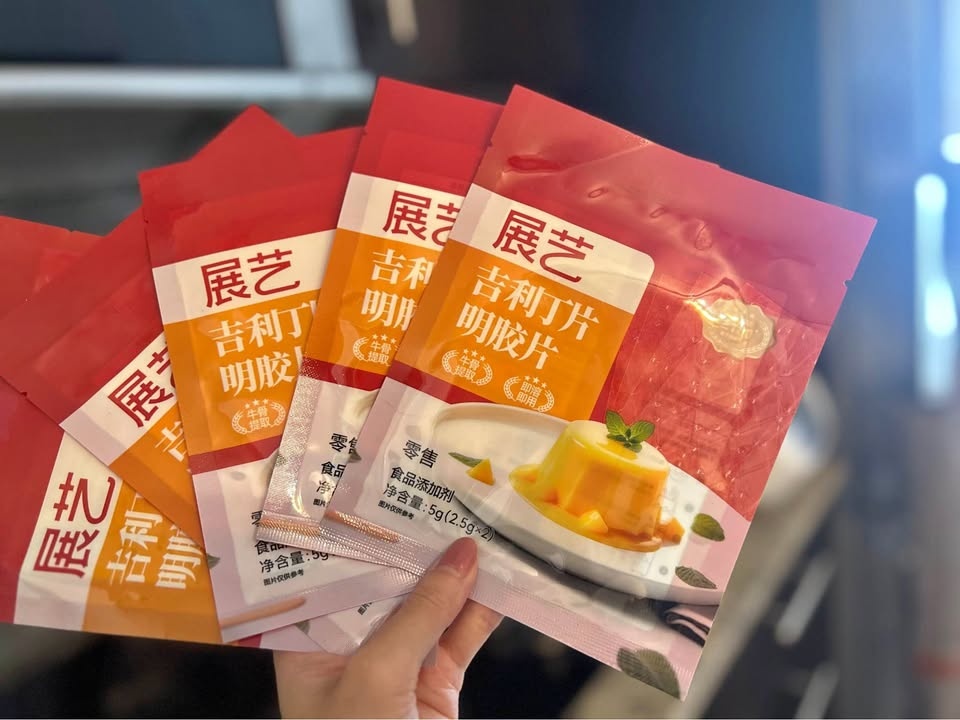 Gelatin sheets