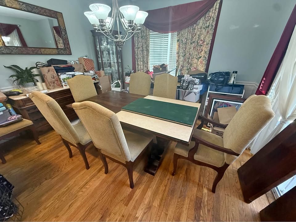 Country Willow Dining room chairs, set of 8