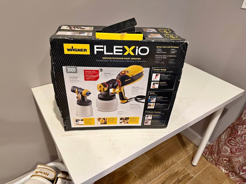 Wagner Flexio 3000 indoor/outdoor spray gun