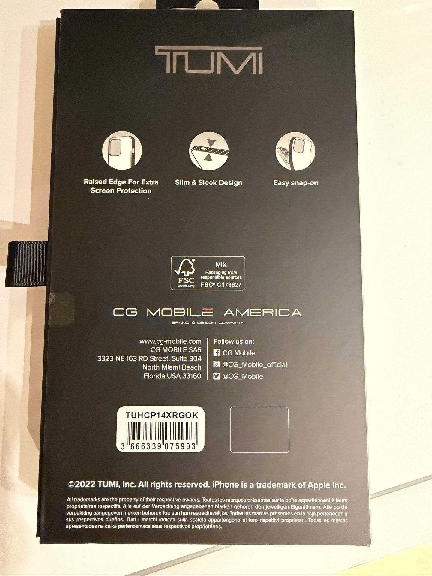Tumi I Phone 14 Pro Max Case Authentic New - photo 3