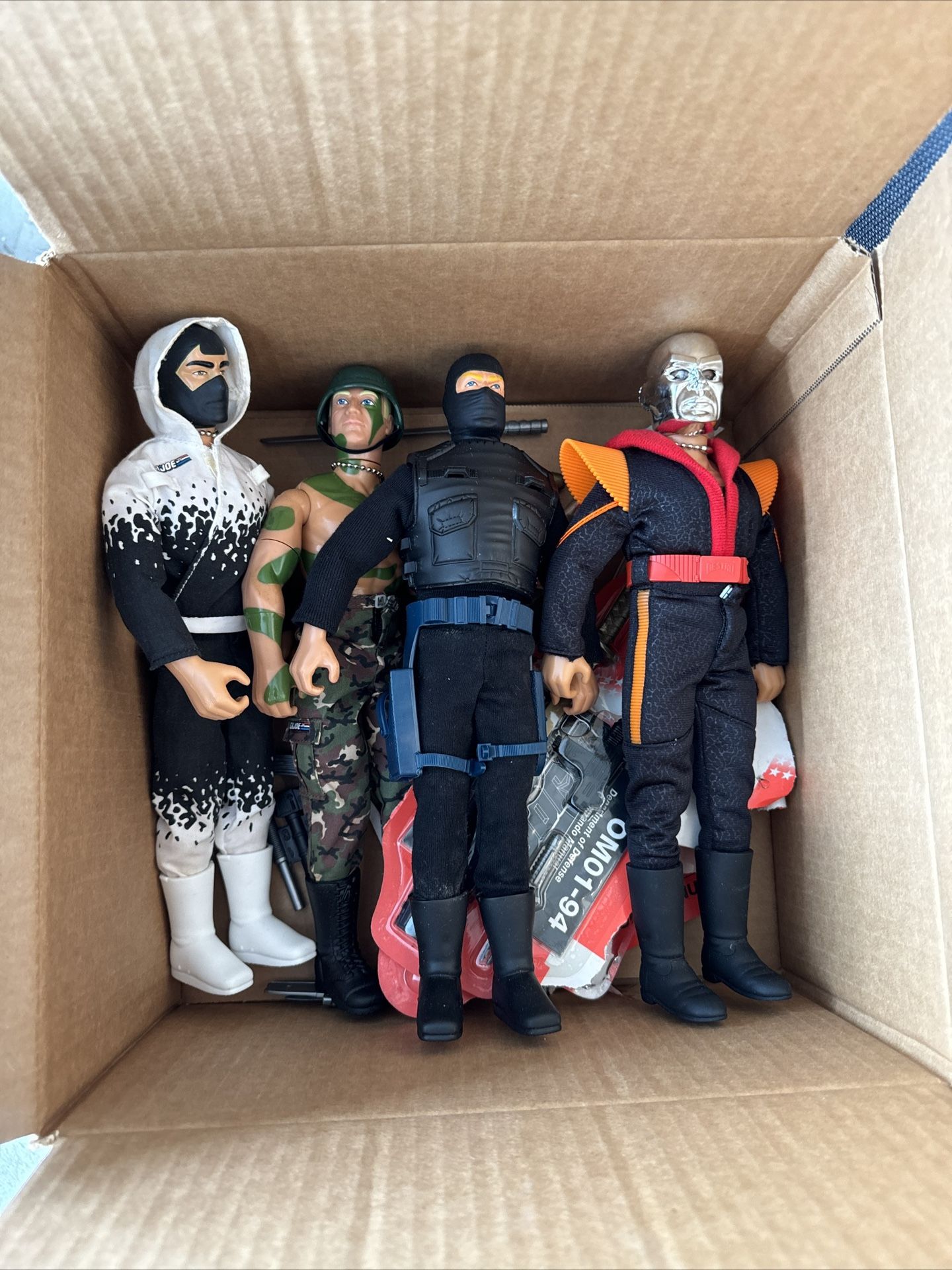 G.I. Joe Figures 4 pieces with accessories No Box New - photo 3