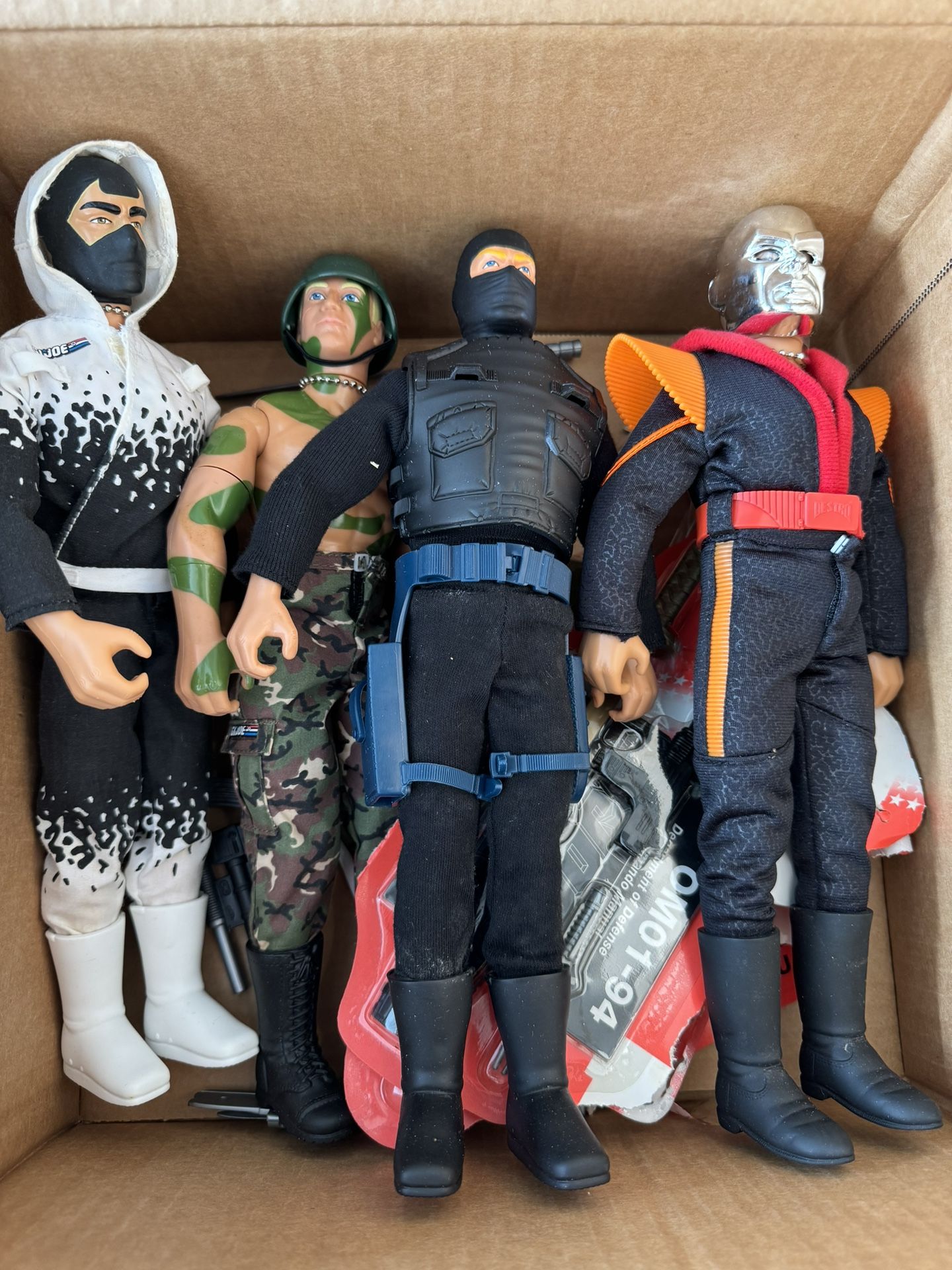 G.I. Joe Figures 4 pieces with accessories No Box New - photo 4
