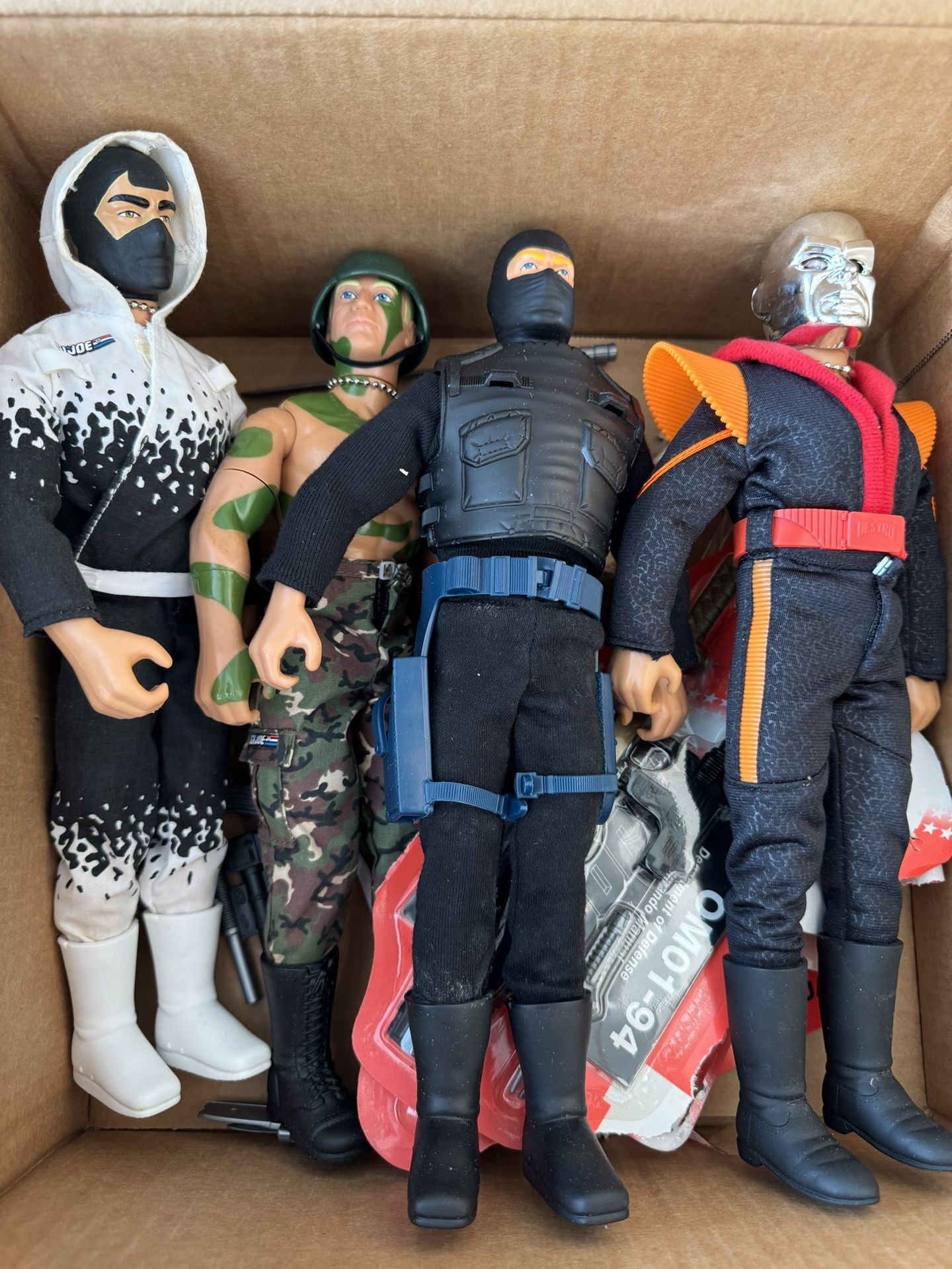 G.I. Joe Figures 4 pieces with accessories No Box New - photo 5
