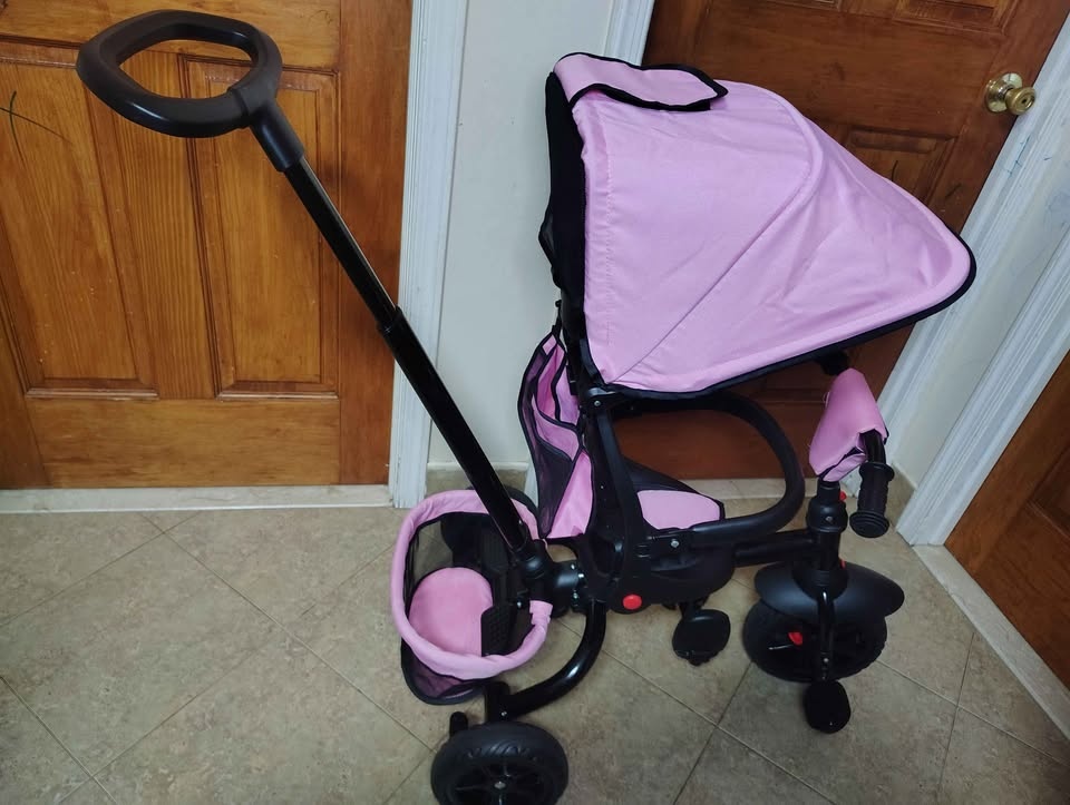 AILEEKISS Foldable Kids Tricycle Stroller, 7-in-1 Toddler Bicycl - photo 2