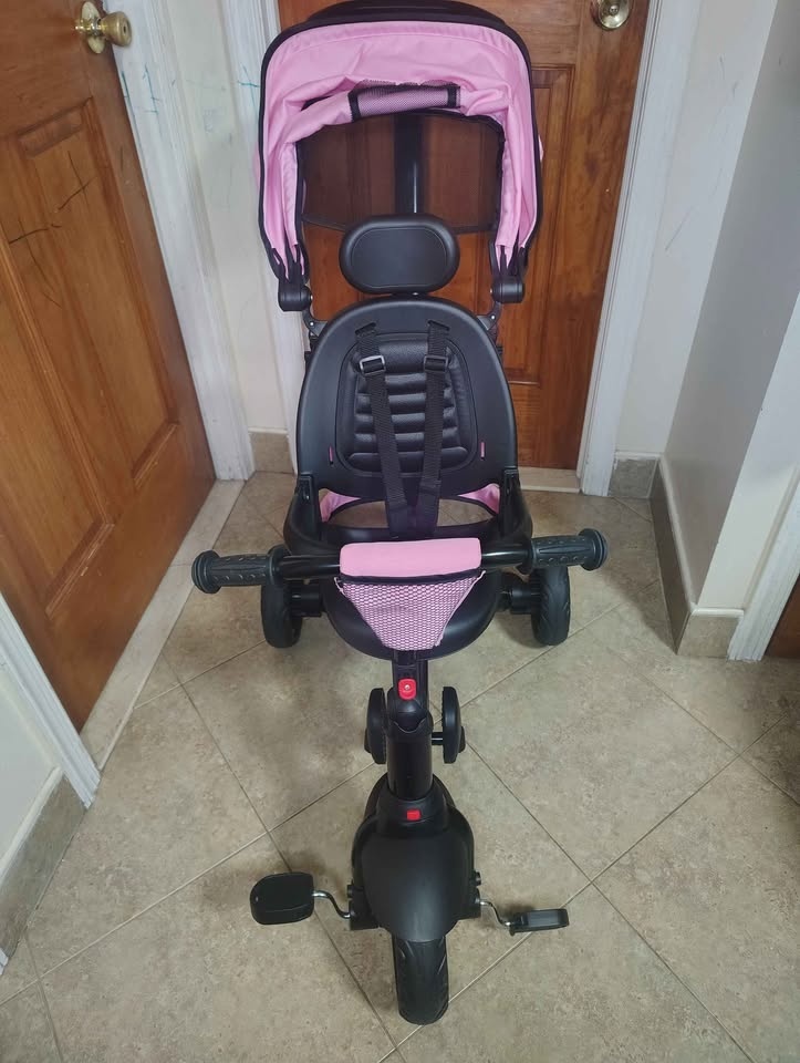 AILEEKISS Foldable Kids Tricycle Stroller, 7-in-1 Toddler Bicycl - photo 3