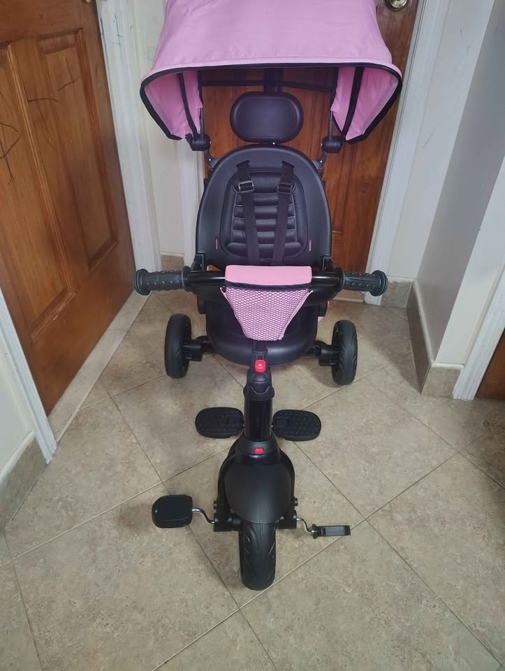 AILEEKISS Foldable Kids Tricycle Stroller, 7-in-1 Toddler Bicycl - photo 4