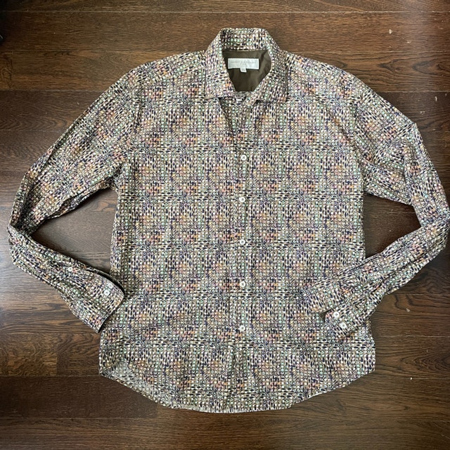 Men's Haight & Ashbury Slim fit, long sleeve cotton shirt-Sz.16.