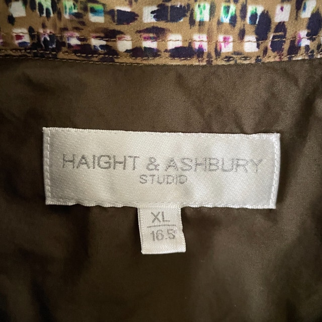 Men's Haight & Ashbury Slim fit, long sleeve cotton shirt-Sz.16. - photo 2