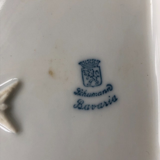 Antique 20s Schumann Bavaria Bowl - photo 4